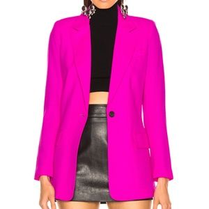 SMYTHE Tailored Blazer  Neon Pink